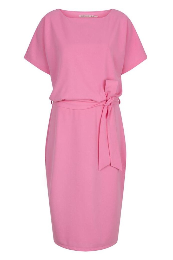 DRESS BATSLEEVE SP25 05011 420 Rose